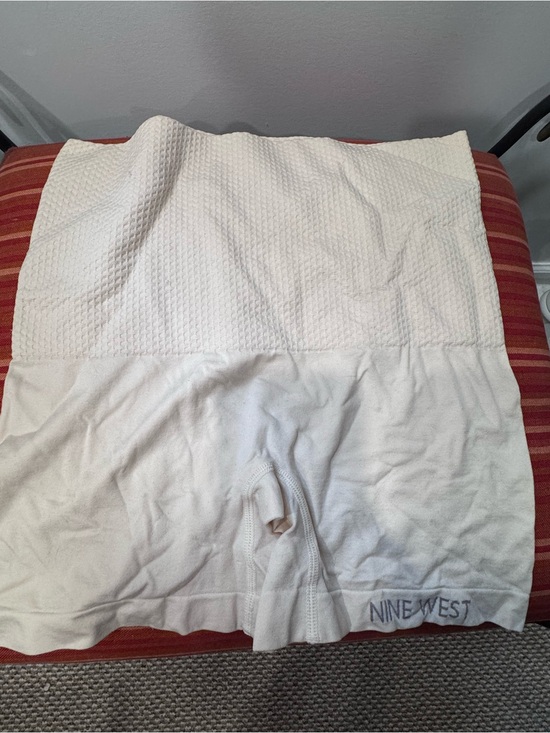 Nine West Other - Nine West White Shapewear Briefs with Subtle Logo